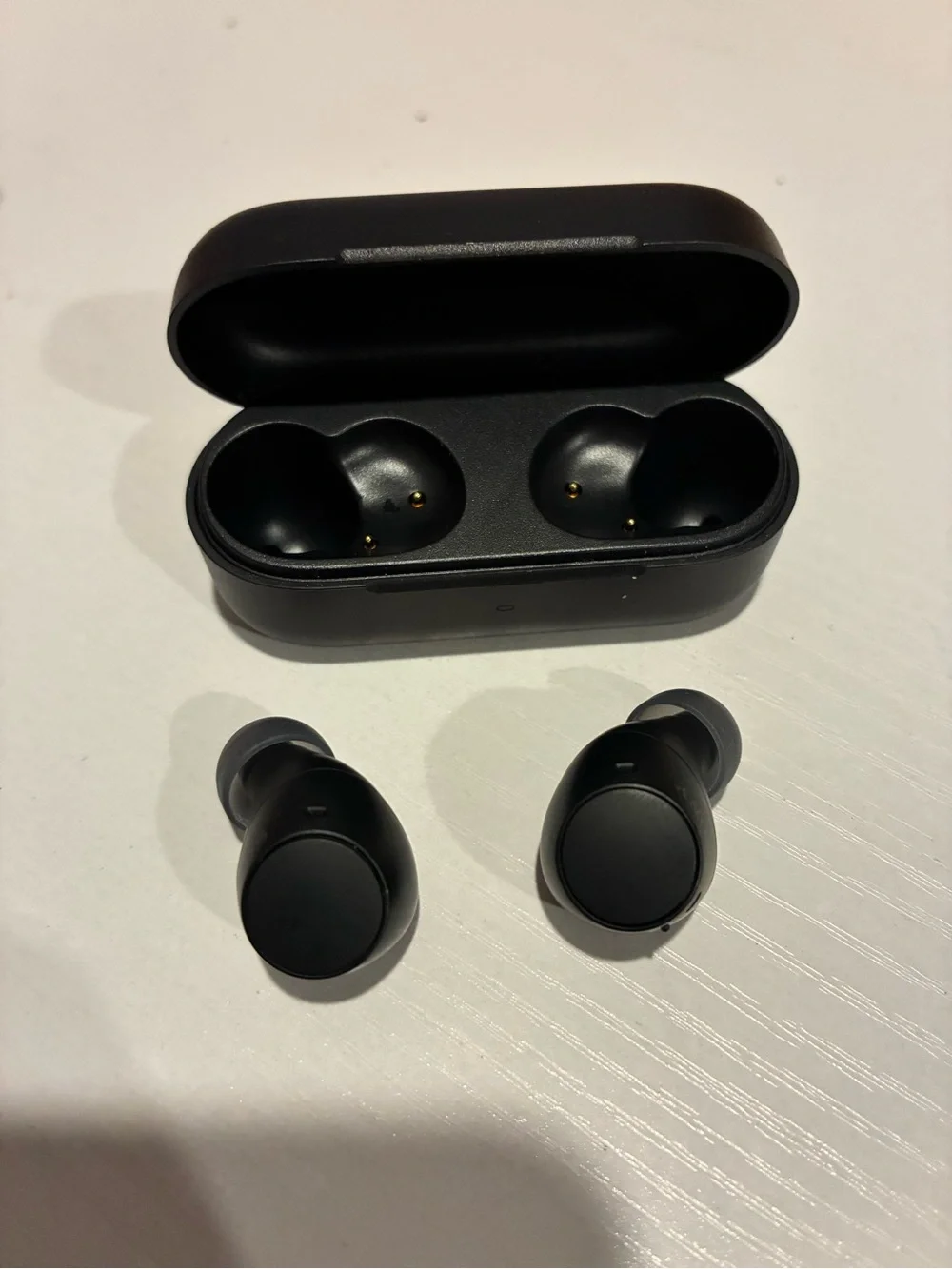 Sony Matte Black True Wireless Earbud Case